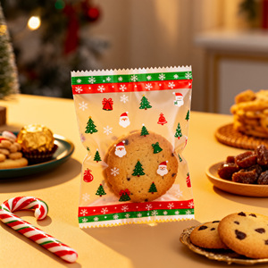 Giáng sinh tùy chỉnh thực phẩm bao bì túi kẹo Cookie sô cô la thạch đồ chơi trở lại con dấu Túi tự niêm phong bao bì túi Composite - Product Image 2