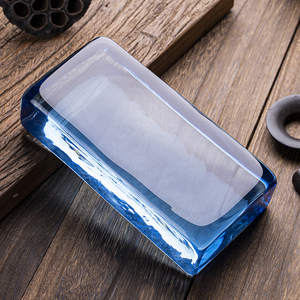 Bloques de Vidrio Sólido <span class=keywords><strong>Pintados</strong></span> de Color, Termofusibles, Planos, 200*100*50mm, Ladrillo de Vidrio de Color Cristal - Product Image 4