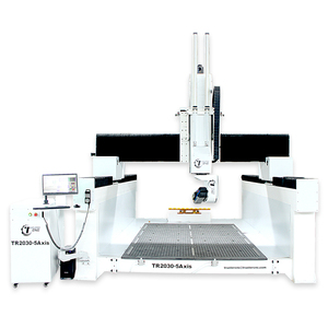 High Quality Automatic Polystyrene Styrofoam <b>Foam</b> Horizontal Cutting <b>Machine</b> with Cutter Band 1530 5 Axis Engraving <b>Machine</b> - Product Image 1