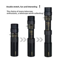 Nuevo Telescopio Monocular de 40 mm con Zoom HD de Alta Magnificación y Cuerpo Metálico 10300x40