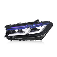 Thunder Blue Sourcil LED DaytimeSteeringLens Éclairage Ambiant Led Car pour BMW Série 5 G30 18-20 Modification de l'assemblage des phares