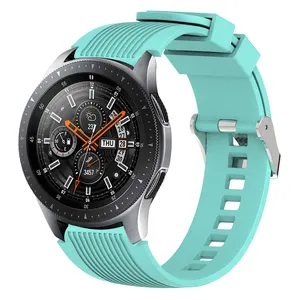 Newest 20mm 22mm Silicone Band for Samsung Galaxy Watch Active 2 Active 3 Gear S2 Watchband Bracelet Strap for Huami Amazfit bip