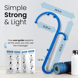 YOUMAY Druckpunkt Selbst <span class=keywords><strong>massage</strong></span> werkzeuge Thera Cane Back Hook Thera cane - Product Image 2