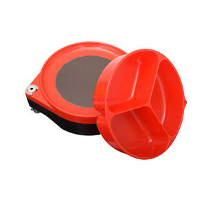 Caja de cebo personalizada de tres capas, contenedor de almacenamiento de aparejos de pesca duradero de 19cm de diámetro para uso en exteriores - Product Image 5