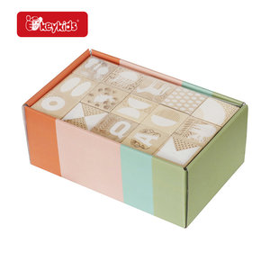 24 pezzi di alta qualità che impilano blocchi di legno per bambini <span class=keywords><strong>3</strong></span> + età W13A324 - Product Image 3
