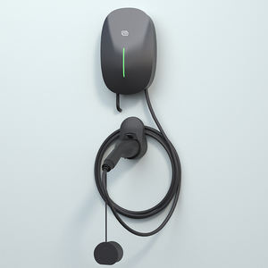 Smart Wall Mounted EV Charger Gun Com Indicador LED Para Veículos Elétricos type2 Carregamento Rápido E Design Impermeável - Product Image 2