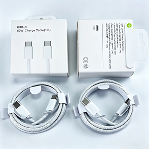 1M 60W Braided Type‑C to Type‑C Fast Charging <b>Cable</b> High Speed <b>USB</b>‑C to <b>USB</b>‑C Universal Charging Cord for iPhone 15 16 17 Mobile - Product Image 4