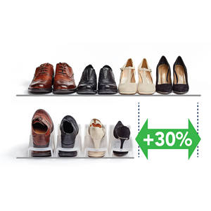 Scarpiera Salvaspazio a Gradino 13x24.5x14cm - Product Image 1