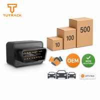 Échantillon accepté, 4G OBD OEM ODM Plug & Play, positionnement GPS BDS LBS en temps réel, géolocalisation, antivol pour flotte de véhicules, traceur GPS OBD