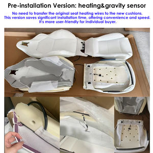 Nieuwe sportventilatie stoel voor Tesla Model 3 Y 2016-2025 2026 voorste twee stoelen kussen achterbankhoes Model 3 Performance stijl - Product Image 5