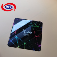 Panneau de protection en verre trempé Gorilla Glass avec logo dégradé par sérigraphie électronique et électrolyse