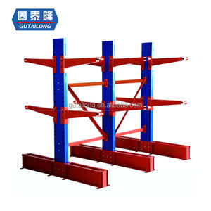 Sistema de Estanterías de Almacén de Acero Resistente con Protección Contra la Corrosión, Estantería <span class=keywords><strong>Cantilever</strong></span> con Recubrimiento Electrostático en Polvo - Product Image 3