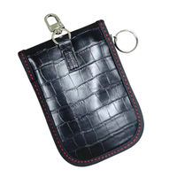 Porte-clés de voiture à blocage RFID vente en gros bloc de signal pochette de clé de voiture avec logo personnalisé