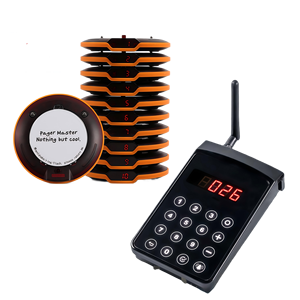 Set di 20 Pager Wireless per Ristoranti con Lunga Portata e Pulsante Muto per Caffetterie, Bar e Aree di Attesa Ospedaliere - Product Image 3