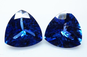 2A Grade 100% Pierre précieuse naturelle en vrac Meilleure qualité Tanzanite Pierre de naissance à facettes disponible en tailles personnalisées en vrac OEM - Product Image 3