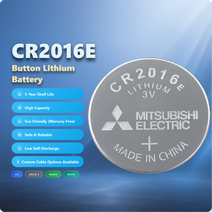 Piles au lithium MITSUBISHI 3V (CR2032 CR2025 <span class=keywords><strong>CR2016</strong></span>) pour clés de voiture, lampes de poche, jouets, cartes mères d'ordinateur - Product Image 1