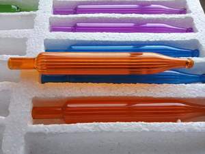 उच्च गुणवत्ता विभिन्न डिजाइन हुक्का धूम्रपान स्पष्ट सफेद कांच मुखपत्र - Product Image 2