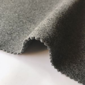 Tissu de laine double face 710g 25% laine <span class=keywords><strong>gris</strong></span> couleur fil teint pour les manteaux d'hiver Costumes Vestes Vêtements - Product Image 5
