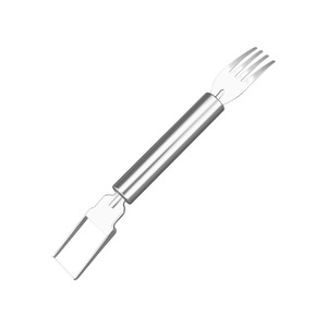 Double-ended Watermelon Slicer Stainless Steel Dual-purpose Kitchen Tool For Fruit Cutting And Forking - Product Image 2