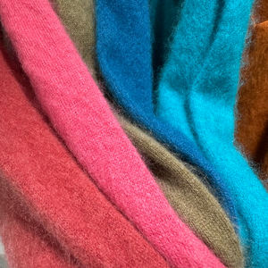 Nuovo Pullover da Donna in Cashmere Autunno Inverno 2025 con Scollo a V Lavorato a Maglia dalla Vestibilità Ampia Maglia Basic - Product Image 4