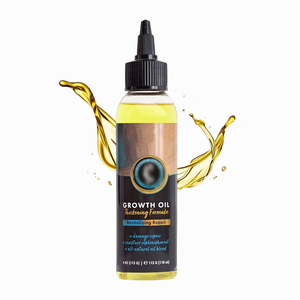 Huile de croissance capillaire avec mélange d'huiles naturelles, traitement épaississant pour le cuir chevelu, pour des cheveux d'apparence plus forts et plus volumineux - Product Image 1