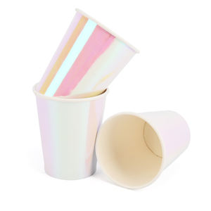 Gobelets en papier pour café jetables biodégradables écologiques à paroi simple de qualité alimentaire avec logo imprimé personnalisé 4oz-16oz - Product Image 6