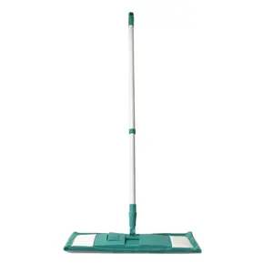 A buon mercato di buona qualità lavabile magico pulito pulizia del pavimento manico telescopico in metallo 40cm polvere piatta microfibra ricarica mop