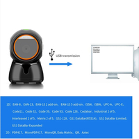 Offre Spéciale Prix Usine Scanner de Codes-Barres de Bureau Haute Vitesse 2D 1D Plateforme de Scannage Omni-directionnelle pour Supermarchés, Magasins et Hôtels