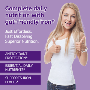 Comprimés de multivitamines OEM ODM avec vitamine Thiamine Folate pour soutenir les niveaux de fer, la santé des os, des muscles et du système immunitaire, et le métabolisme énergétique - Product Image 3