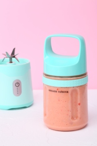 Đôi cup Máy xay sinh tố USB Mini tay citrus Máy ép trái cây 500ml + 350ml nhà bếp thực phẩm Máy trộn máy Nhựa sinh tố trái cây protein Máy ép trái cây - Product Image 3