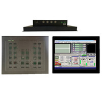 Kit de Controlador CNC Mach3, Pantalla Táctil Industrial de 15 Pulgadas + Panel de Control MPG + Tarjeta de Movimiento para Trabajos de Madera CNC