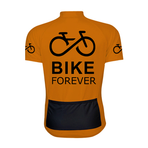 Grosir Kaus Bersepeda Uniseks Lengan Pendek Breathable Poliester 100% Kustom <span class=keywords><strong>Jersey</strong></span> Sepeda - Product Image 6
