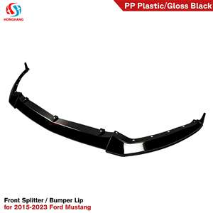 Honghang nouveau Style Kit GT350 GT500 Style <span class=keywords><strong>Mustang</strong></span> lèvre avant pour Ford <span class=keywords><strong>Mustang</strong></span> accessoires modifiés 2015-2021 haute qualité - Product Image 2