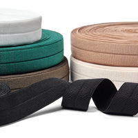 Fourniture directe d'usine couleur personnalisée replier la sangle élastique en nylon de 20mm pour les sous-vêtements
