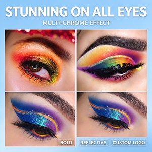 Machen Sie Ihren eigenen Lidschatten Single Case Shimmer Glitter Chamäleon Lidschatten Pigment Vegan Lidschatten Private Label Makeup Lidschatten - Product Image 2