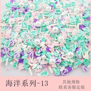 Paillettes de noël pour animaux de compagnie, vente en gros, tranches d'argile polymère, arc-en-ciel, gros mélange de paillettes - Product Image 4