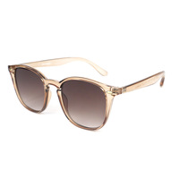 Lunettes de soleil à monture œil de chat pour hommes coréens UV400, petit cercle, tendance, Design PC, à la mode, classique, italie, polarisées