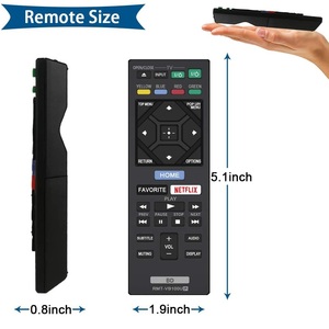 RMT-VB100U de télécommande de remplacement pour <span class=keywords><strong>lecteur</strong></span> <span class=keywords><strong>DVD</strong></span> <span class=keywords><strong>Blu</strong></span>-<span class=keywords><strong>Ray</strong></span> <span class=keywords><strong>SONY</strong></span> - Product Image 5
