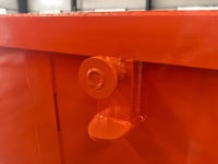 Bac à déchets en métal de 6 m³ conforme aux normes australiennes, respectueux de l'environnement, bac à déchets, conteneur