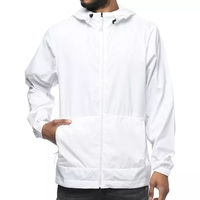 Vestes d'hiver OEM Logo personnalisé Veste en nylon coupe-vent Impression unisexe Logo Étiquette Coupe-vent