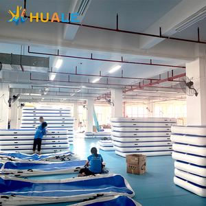 Tùy chỉnh dwf nhào lộn nền tảng Thanh Niên Thể dục dụng cụ Inflatable Yoga Mat không khí theo dõi sụt giảm khối cho kỹ năng xây dựng - Product Image 6