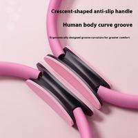 Kit d'accessoires de Pilates unisexe bande de résistance en tissu extensible de couleur personnalisée cercle magique bloc de Yoga anneau de Pilates barre de gymnastique haltère