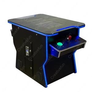 Bán Hot 27-Inch <span class=keywords><strong>LCD</strong></span> 3000-Trong-1 Đa Chức Năng Đồng Cu-Hoạt Động Ngồi Xuống Arcade Trò Chơi Máy Với Trackball Cho 2 Người Chơi - Product Image 5