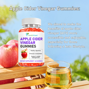 Factory Direct Apple Cider Vinegar Gummies with Apple Cider Vinegar Helps Manage Weight Support Weight Management Gummies - Product Image 2