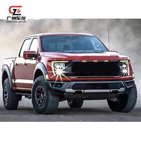 2021 Raptor Style Body kit mobil untuk Ford F-150 2015-2020 Set lengkap Bodykit Facelift tudung mesin roda alis kepala lampu belakang