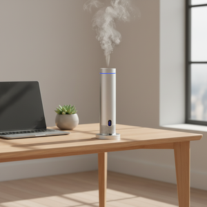 Diffuseur <span class=keywords><strong>d</strong></span>'huiles essentielles sans eau pour la maison, nébuliseur, purificateur <span class=keywords><strong>d</strong></span>'<span class=keywords><strong>air</strong></span>, diffuseur de parfum <span class=keywords><strong>d</strong></span>'ambiance, lecteur de musique - Product Image 1