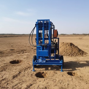 Equipo de Perforación de Pozos de Agua Agrícola Hidráulico Diésel de 50m 80m 100m, Venta Caliente de Fábrica China - Product Image 1