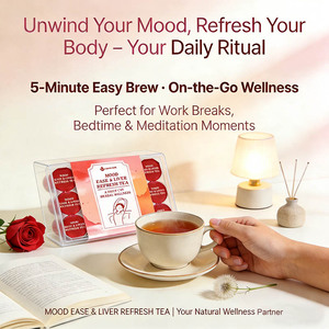 Té Desintoxicante para el Hígado para Mujeres y Hombres, Alivio del Estrés, Mejora del Estado de Ánimo, Limpieza del Acné, Mezcla de Hierbas Orgánicas, Paquete de Bolsitas de Té, 14 Días - Product Image 6