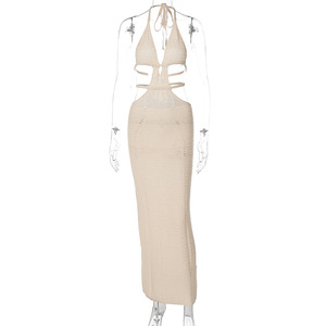 Bdbh Abito da <span class=keywords><strong>donna</strong></span> sexy stile europeo <span class=keywords><strong>e</strong></span> americano, nuovo, di tendenza, con scollo a cuore <span class=keywords><strong>e</strong></span> cuciture a vista, ideale per un look streetwear dal tocco seducente. - Product Image 4