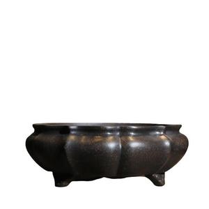 Maceta Redonda con Diseño de Flor de Loto, Arcilla Púrpura Zisha, MiTaoXiang, Macetas Tradicionales Hechas a Mano - Product Image 5